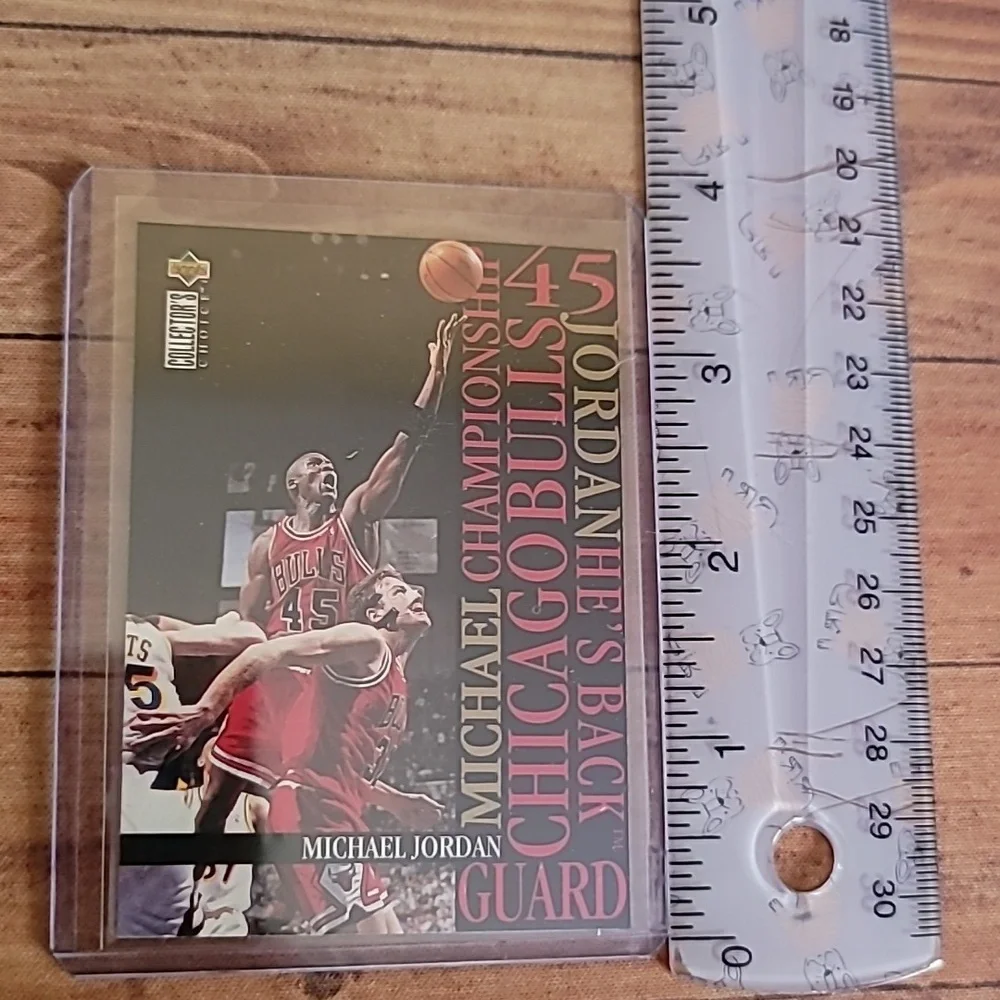 Upper Deck Collector's Choice Michael Jordan No 45 Chicago Bulls Guard Mint Card